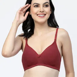Floret Full Coverage Lightly Padded Seamless All Day Comfort T-shirt Bra-image-40