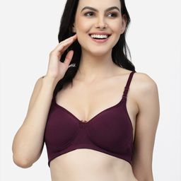 Floret Full Coverage Lightly Padded Non-Wired Super Support T-Shirt Bra-33