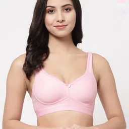 College Girl Pack Of 2 Lightly Padded Super Support Cotton Minimizer Bra-All Day Comfort-picture-5