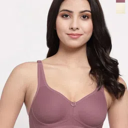 College Girl Pack of 2 Full Coverage Lightly Padded Minimizer Bra With All Day Comfort-10