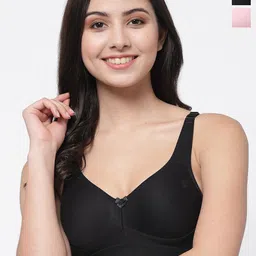 College Girl Pack of 2 Full Coverage Lightly Padded Minimizer Bra-All Day Comfort-picture-15