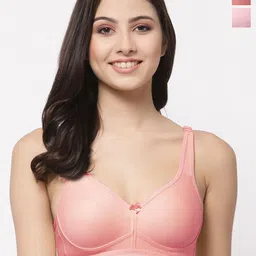 College Girl Pack of 2 Full Coverage Lightly Padded Minimizer Bra-All Day Comfort-18