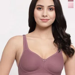 College Girl Pack Of 2 Full Coverage Lightly Padded Minimizer Bra-All Day Comfort-picture-16