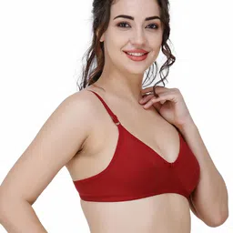 Docare Pack Of 2 Full Coverage Seamless Non Padded T Shirt Bra All Day Comfort image 3