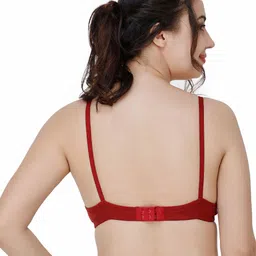 Docare Pack Of 2 Full Coverage Seamless Non Padded T Shirt Bra All Day Comfort image 5