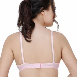 Docare Pack Of 2 Full Coverage Seamless Non Padded T Shirt Bra All Day Comfort image 2