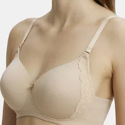 Jockey Wirefree Padded Soft Touch Full Coverage Multiway Styling Tshirt Bra-1816 image 3