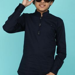V-Mart Boys Mandarin Collar Casual Shirt-image-17