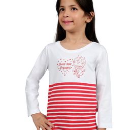 3PIN Girls Striped Round Neck Cotton T-shirt-image-16