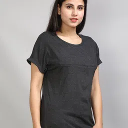 SillyBoom Women Grey T-shirt-picture-19