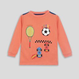 Somersault Boys Graphic Printed Pure Cotton T-shirt-image-63