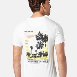 Urban Ranger by pantaloons Men Typography Printed Slim Fit Cotton T-shirt-image-61