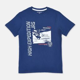 Pantaloons Junior Boys Typography Printed Cotton T-shirt-picture-41
