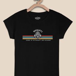 Kids Ville Kids Girls Harry Potter Typography Printed T-shirt-image-54