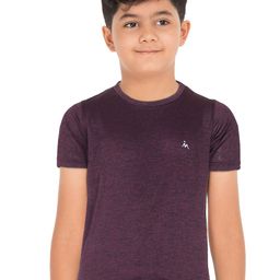 Masculino Latino Boys Burgundy T-shirt-image-44
