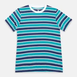 Pantaloons Junior Boys Striped Cotton T-shirt-picture-47