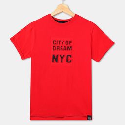 R&B Boys Red Cotton Printed T-shirt-picture-37