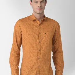 Turtle Men Slim Fit Printed Pure Cotton Casual Shirt-image-39