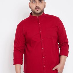Instafab Plus Men Plus Size Casual Shirt-9