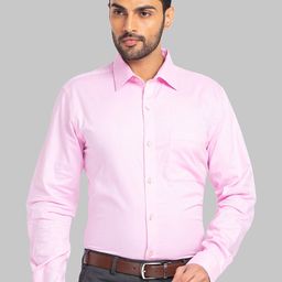 Raymond Slim Fit Cutaway Collar Pure Cotton Formal Shirt-image-38