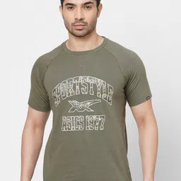 ASICS Men Graphic SS Printed Round Neck Cotton T-shirt-image-73
