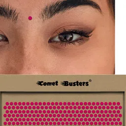 Comet Busters Traditional Designer Bindis - Pink image 3