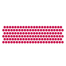Comet Busters Traditional Designer Bindis - Red-81