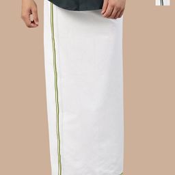 WHITE HEART Men Pack of 2 Cotton Dhotis-picture-43