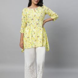AURELIA Floral Printed Empire Kurti-picture-16