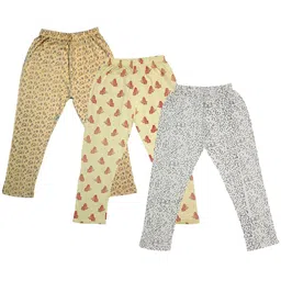 IndiWeaves Girls Pack Of 3 Conversational Printed Pure Cotton Capris-picture-44