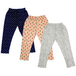 IndiWeaves Girls Pack Of 3 Conversational Printed Cotton Capris-image-101