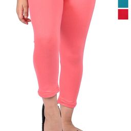 BAESD Girls Pack of 3 Slim Fit Capris-image-76