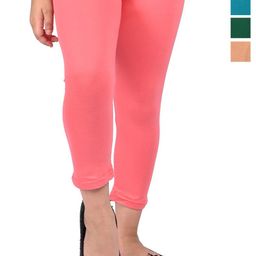 BAESD Girls Pack Of 4 Slim Fit Capris-image-78