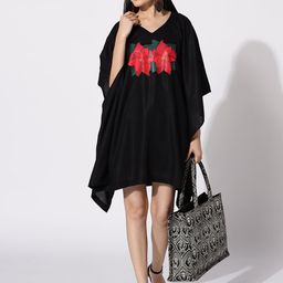 LetsDressUp Floral Printed Kaftan Dress-image-69