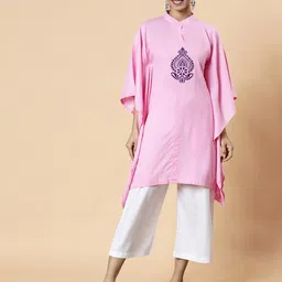 LetsDressUp Ethnic Motif Printed Kaftan Kurti-image-41