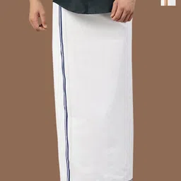 WHITE HEART Men Pack Of 2 Cotton Dhotis-image-108