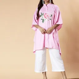 LetsDressUp Floral Printed Kaftan Kurti-21