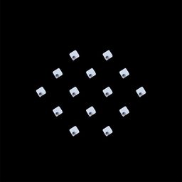 Comet Busters Handcrafted Beautiful Traditional Designer Bindi - BIN2033-White-50