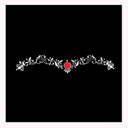 Comet Busters BIN2048 Handcrafted Beautiful Traditional Designer Bindi - White-17
