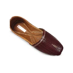 Ta Chic Men Printed Leather Mojaris-image-7