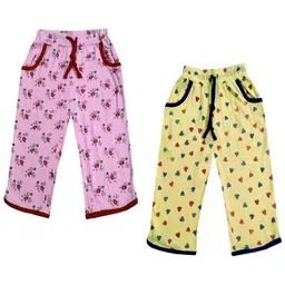 IndiWeaves Girls Pack of 2 Printed Mid-Rise Cotton Capris-image-62