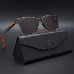 Voyage Unisex Brown Lens & Brown Wayfarer Sunglasses with Polarised and UV Protected Lens-7