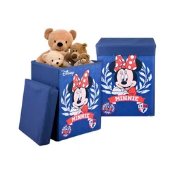 Kuber Industries Navy Blue & Red 2Pcs Regular Multi-Utility Organisers-6