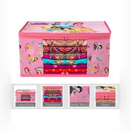 Kuber Industries Pink Set of 6 Regular Fashion Organisers-26