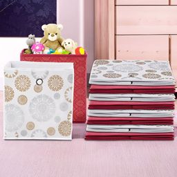 Kuber Industries Maroon Set of 6 Regular Multi-Utility Organisers-32