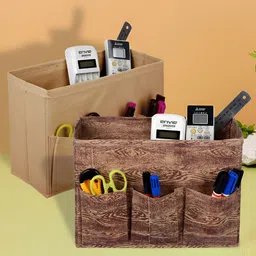 Kuber Industries Beige2 Pieces Reusable Drawer Organisers-35