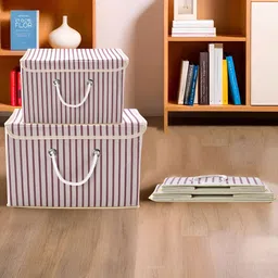 Kuber Industries Cream-Coloured Set of 4 Regular Drawer Organiser Organisers-38