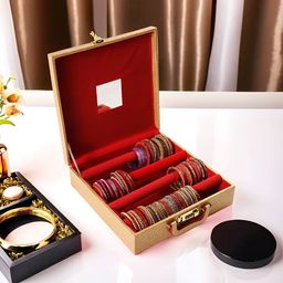 Kuber Industries Cream-Coloured Set of 1 Regular Jewellery Organiser Organisers-16