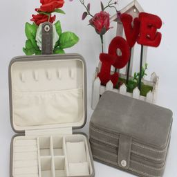 atorakushon Grey Square Reusable Jewellery Organisers-20