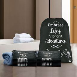 Kuber Industries Black & White 12 Pieces Printed Multi-Utility Organisers-7